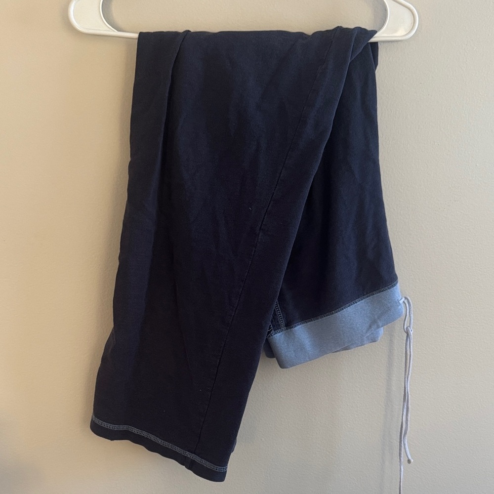 Women's Blue Straight Leg Pants